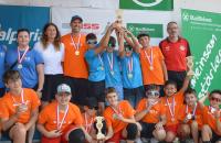 Großartige Mini-Volleyball-Finalspiele
