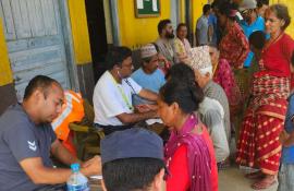 Nepal nach der Flutkatastrophe: Medizinische Nothilfe des Dhulikhel Hospital