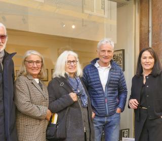 Brigitte Dietl im BASIS-Schaufenster