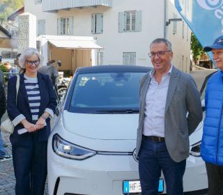 E-CarSharing jetzt auch in Schluderns