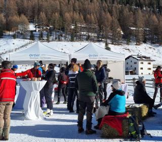 Gelungene Premiere der Genussloipe in Sulden
