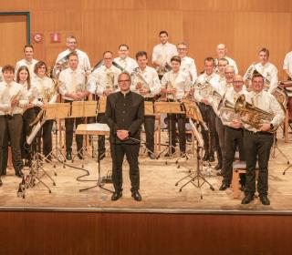 Glanzvoller Abschluss von  „Brass Band Terra Raetica“