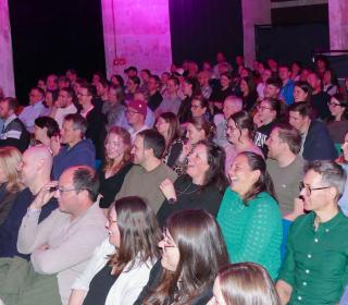 In der BASIS war Lachen angesagt 