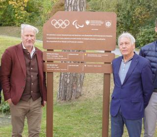 Olympische Erfolge verewigt