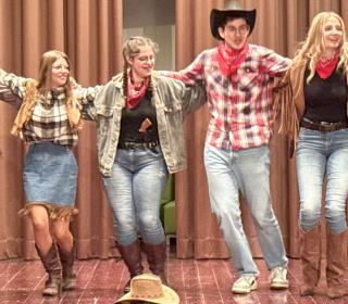 Vorne gute Laune, hinten gute Laune 