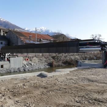 Neue Etschbrücke in Laas Fotos: Sepp