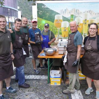 Sommernacht in Latsch, 14.08., Sunnseit Brass. Fotos: Michael 