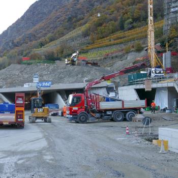 Tunnelbesichtigung in Kastelbell; Fotos: Sepp