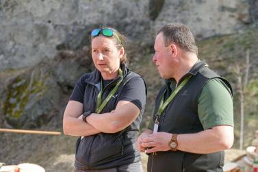 2. Tag der Waldolympiade in Burgeis (Fürstenburg); Fotos: Sepp  