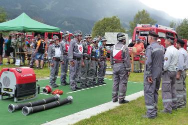  6. Obervinschger Nassleistungswettbewerb auf der Grünzone in Graun am 8. Juli 2017; Fotos: Sepp