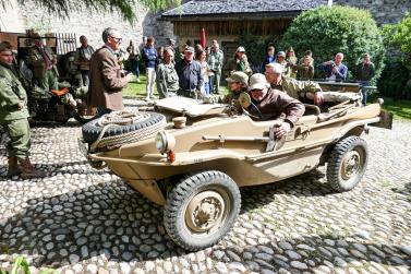„Alliierte“ auf Dornsberg und in Plaus; Fotos: Sepp