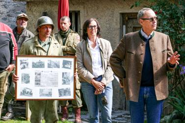 „Alliierte“ auf Dornsberg und in Plaus; Fotos: Sepp