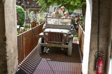 „Alliierte“ auf Dornsberg und in Plaus; Fotos: Sepp