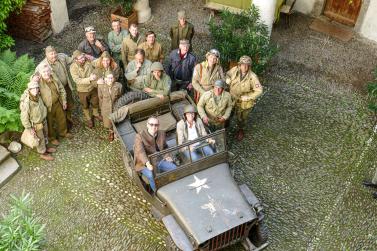 „Alliierte“ auf Dornsberg und in Plaus; Fotos: Sepp