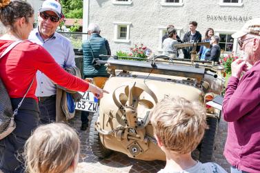 „Alliierte“ auf Dornsberg und in Plaus; Fotos: Sepp