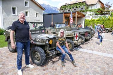 „Alliierte“ auf Dornsberg und in Plaus; Fotos: Sepp