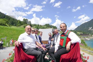 Bezirksmusikfest, 75 Jahre MK Reschen, Festumzug 11.07.2026, Fotos: AM