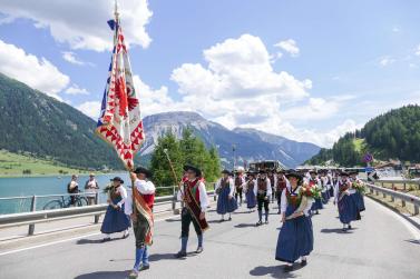Bezirksmusikfest, 75 Jahre MK Reschen, Festumzug 11.07.2026, Fotos: AM