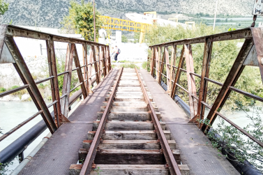 Es war einmal … die Schrägbahn in Laas; so gesehen im August 2022; Fotos: Sepp