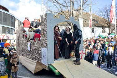 Faschingsumzug in Latsch, 01.03.25; Fotos: Michael