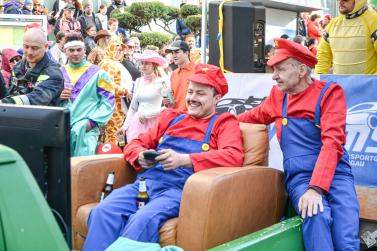 Faschingsumzug in Latsch, 01.03.25; Fotos: Michael