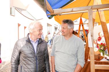 Georgimorkt in Mals (22. April 2023); Fotos: Sepp