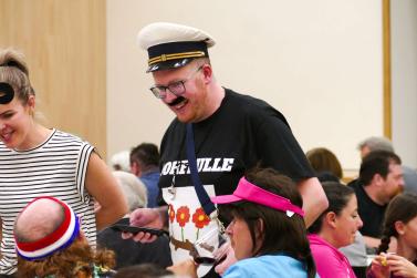 „Golderner Fosnocht“ (Faschingsrevue des Männerchors Vierklang in Goldrain); Fotos: Sepp