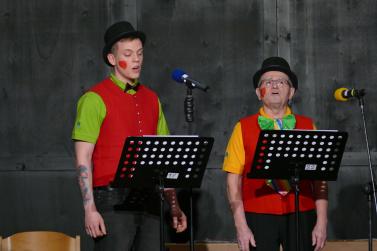 „Golderner Fosnocht“ (Faschingsrevue des Männerchors Vierklang in Goldrain); Fotos: Sepp