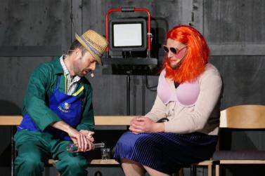 „Golderner Fosnocht“ (Faschingsrevue des Männerchors Vierklang in Goldrain); Fotos: Sepp