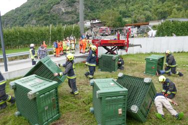 Großübung in Rabland (13.09.2025); Fotos: Sepp 