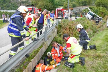 Großübung in Rabland (13.09.2025); Fotos: Sepp 