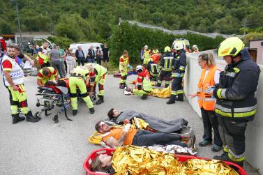 Großübung in Rabland (13.09.2025); Fotos: Sepp 