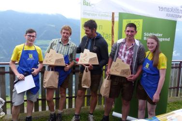 Landesentscheid im Handmähen am 28. Juli 2019 in Trumsberg in Kastelbell. Fotos: Sepp