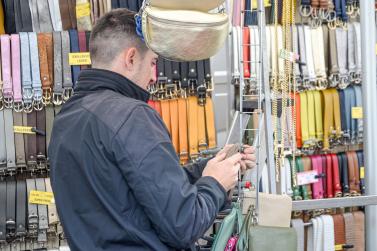 Landsprachmarkt in Goldrain, 16.03.24; Fotos: Michael