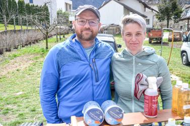 Landsprachmarkt in Goldrain, 16.03.24; Fotos: Michael