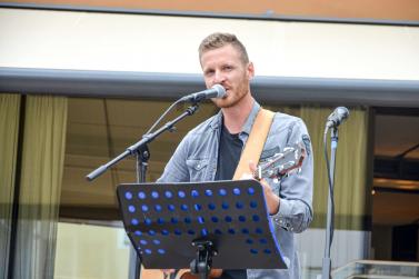 Lebendiges Markttreiben in Prad, 27.07.23; Fotos: Michael