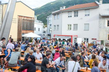 Lebendiges Markttreiben in Prad, 27.07.23; Fotos: Michael