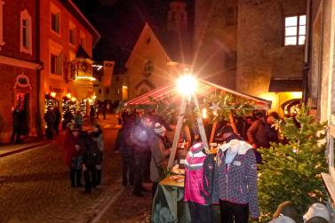 Licht, Düfte und Klänge beim Glurnser Advent 2019; Fotos: Sepp
