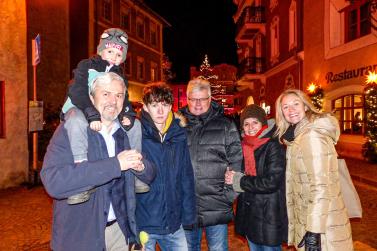 Licht, Düfte und Klänge beim Glurnser Advent 2019; Fotos: Sepp