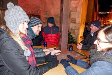 Licht, Düfte und Klänge beim Glurnser Advent 2019; Fotos: Sepp