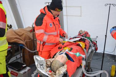 MANV-Übung in Tarsch, 23.11.24; Fotos: Michael
