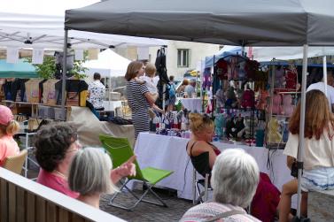 „Platzl Feschtl“ zum Auftakt des Prader Marktquintetts; Fotos: Sepp