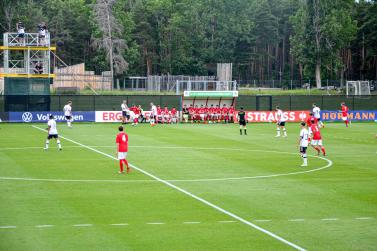 Prad: Deutschland (U21) gegen Vinschgau Auswahl; Fotos: Michael