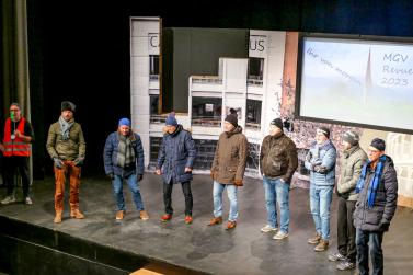 Revue 2023 des MGV Schlanders; Fotos: Sepp