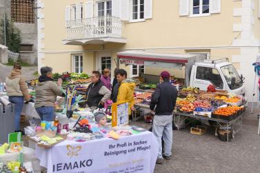 Rosenkranzmarkt in Schluderns, 04.10., Fotos: AM