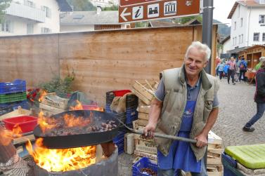 Rosenkranzmarkt in Schluderns, 04.10., Fotos: AM