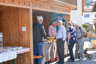 Rosenkranzmarkt in Schluderns, 30.09.23; Fotos: Michael