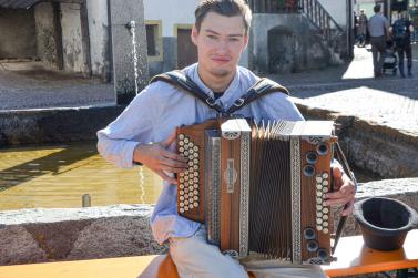 Rosenkranzmarkt in Schluderns, 30.09.23; Fotos: Michael