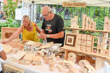 SelberGMOCHT-Markt in Schlanders, 26.08.23; Fotos: Michael