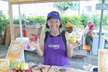 Sommernacht in Latsch, 14.08., Sunnseit Brass. Fotos: Michael 